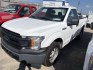 2018 White Ford F-150 XL 8-ft. Bed 2WD (1FTMF1CB9JK) with an 3.3L V6 DOHC 24V engine, 6A transmission, located at 1687 Business 35 S, New Braunfels, TX, 78130, (830) 625-7159, 29.655487, -98.051491- Photo#0
