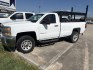 2015 White Chevrolet Silverado 2500HD Work Truck Long Box 2WD (1GC0CUEG4FZ) with an 6.0L V8 OHV 16V FFV engine, 6A transmission, located at 1687 Business 35 S, New Braunfels, TX, 78130, (830) 625-7159, 29.655487, -98.051491- Photo#0