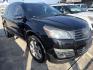 2016 Black Chevrolet Traverse LTZ FWD (1GNKRJKD4GJ) with an 3.6L V6 DOHC 24V engine, 6A transmission, located at 1687 Business 35 S, New Braunfels, TX, 78130, (830) 625-7159, 29.655487, -98.051491- Photo#1