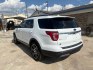 2019 White / black Ford Explorer XLT FWD (1FM5K7D88KG) with an 3.5L V6 DOHC 24V engine, 6A transmission, located at 1687 Business 35 S, New Braunfels, TX, 78130, (830) 625-7159, 29.655487, -98.051491- Photo#6