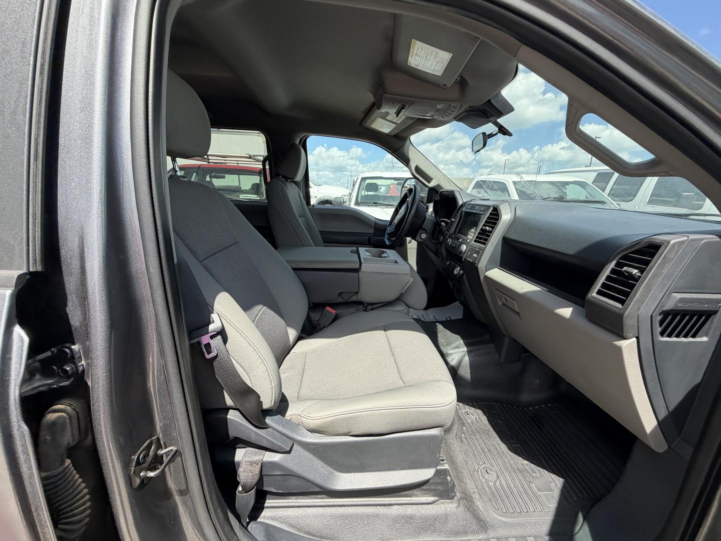 2022 Gray Ford F-350 SD STX Crew Cab Long Bed 4WD (1FT7W3BN1NE) with an 7.3L V8 OHV 16V engine, 6A transmission, located at 1687 Business 35 S, New Braunfels, TX, 78130, (830) 625-7159, 29.655487, -98.051491- Photo#2