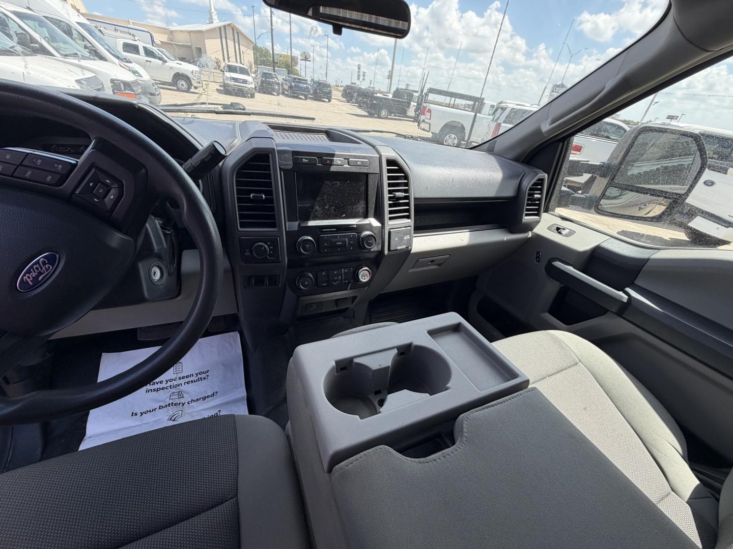 2022 Gray Ford F-350 SD STX Crew Cab Long Bed 4WD (1FT7W3BN1NE) with an 7.3L V8 OHV 16V engine, 6A transmission, located at 1687 Business 35 S, New Braunfels, TX, 78130, (830) 625-7159, 29.655487, -98.051491- Photo#12