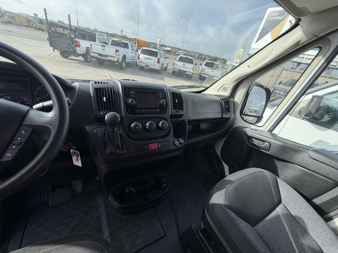 2018 White RAM Promaster 3500 High Roof Tradesman 159-in. WB Ext (3C6URVJG5JE) with an 3.6L V6 engine, 6A transmission, located at 1687 Business 35 S, New Braunfels, TX, 78130, (830) 625-7159, 29.655487, -98.051491- Photo#9