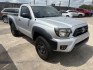 2013 Silver Toyota Tacoma Regular Cab 4WD (5TFPX4EN7DX) with an 2.7L L4 DOHC 16V engine, 5-Speed Manual transmission, located at 1687 Business 35 S, New Braunfels, TX, 78130, (830) 625-7159, 29.655487, -98.051491- Photo#1