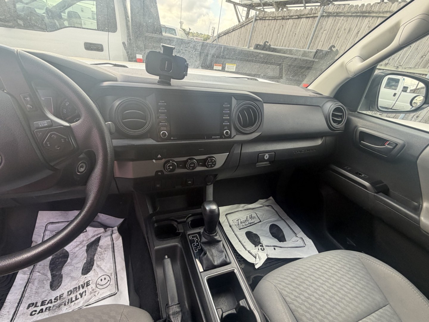 2023 White Toyota Tacoma SR5 Access Cab I4 6AT 2WD (3TYRX5GN4PT) with an 2.7L L4 DOHC 16V engine, 6A transmission, located at 1687 Business 35 S, New Braunfels, TX, 78130, (830) 625-7159, 29.655487, -98.051491- Photo#12
