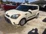 2012 White Kia Soul Base (KNDJT2A50C7) with an 1.6L L4 DOHC 16V engine, 5-Speed Manual transmission, located at 1687 Business 35 S, New Braunfels, TX, 78130, (830) 625-7159, 29.655487, -98.051491- Photo#0