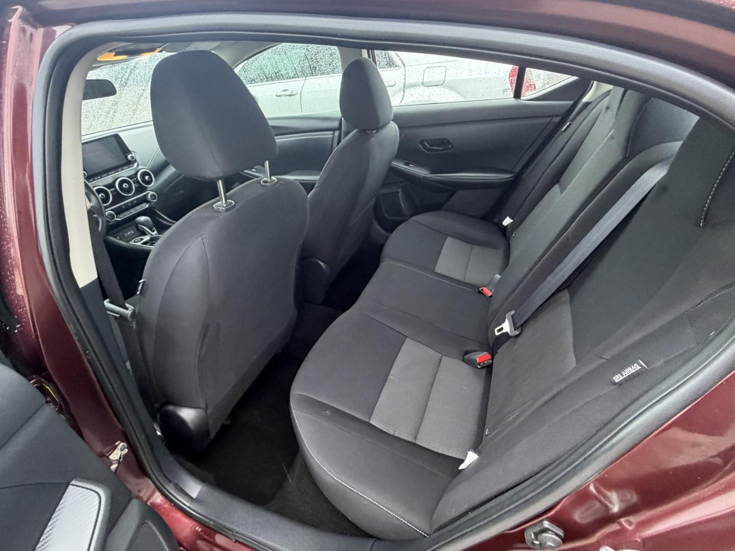 2025 Red Nissan Sentra SV (3N1AB8CV9SY) with an 2.0L L4 SFI DOHC 16V engine, CVT transmission, located at 1687 Business 35 S, New Braunfels, TX, 78130, (830) 625-7159, 29.655487, -98.051491- Photo#8