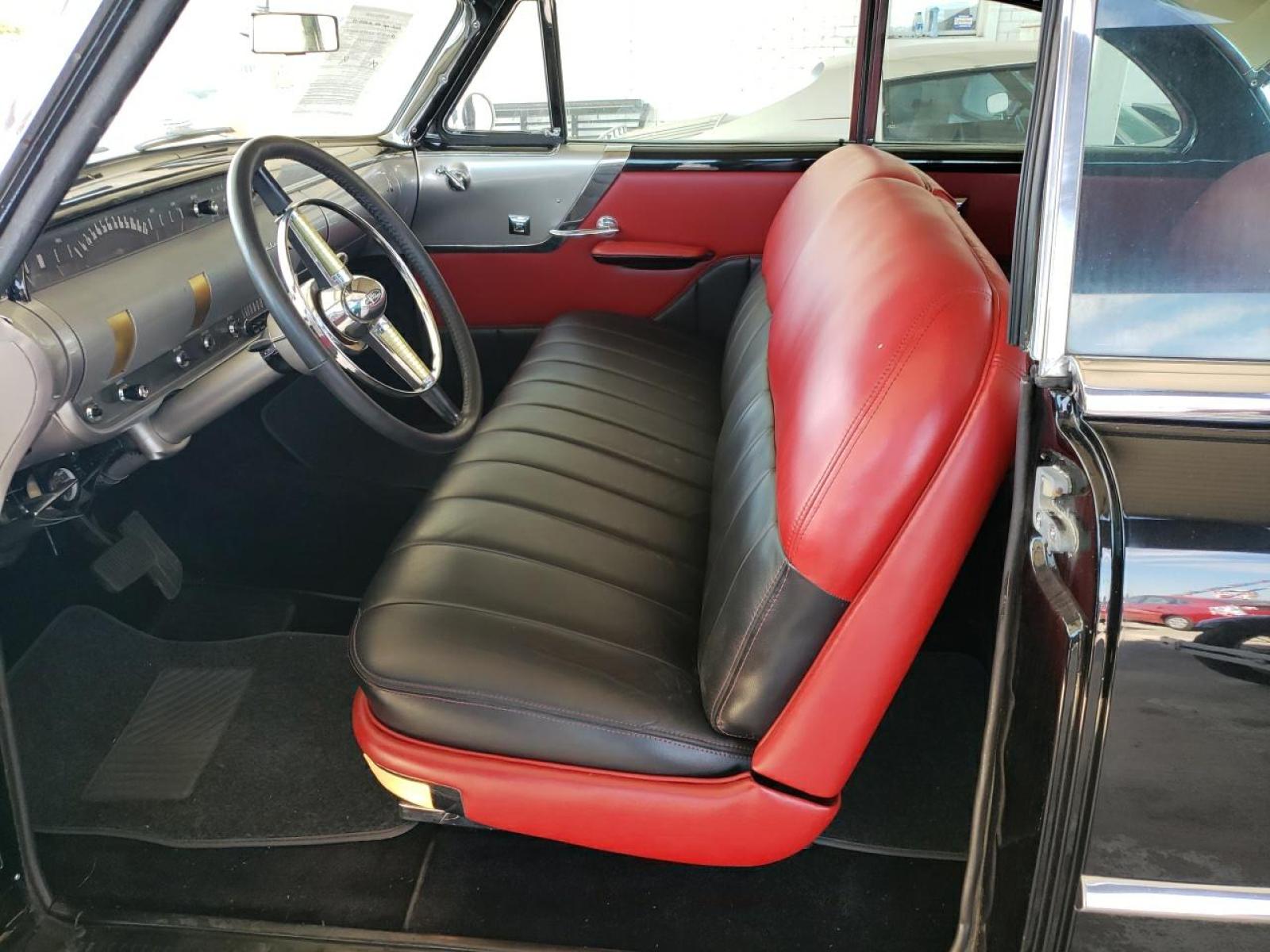 1953 Black /Red Lincoln Capri (53LA7562H) , Automatic transmission, located at 1687 Business 35 S, New Braunfels, TX, 78130, (830) 625-7159, 29.655487, -98.051491 - Check this out! This 1953 Lincoln Capri is ready for it's new home. Over $60,000.00 restoration with a rebuilt 351 M V8 engine. Power windows, power locks, and a South Texas car, so forget about the rust. The chrome bumpers aren't up to car show quality, but great for everyday driving. Under 10,000 - Photo #3