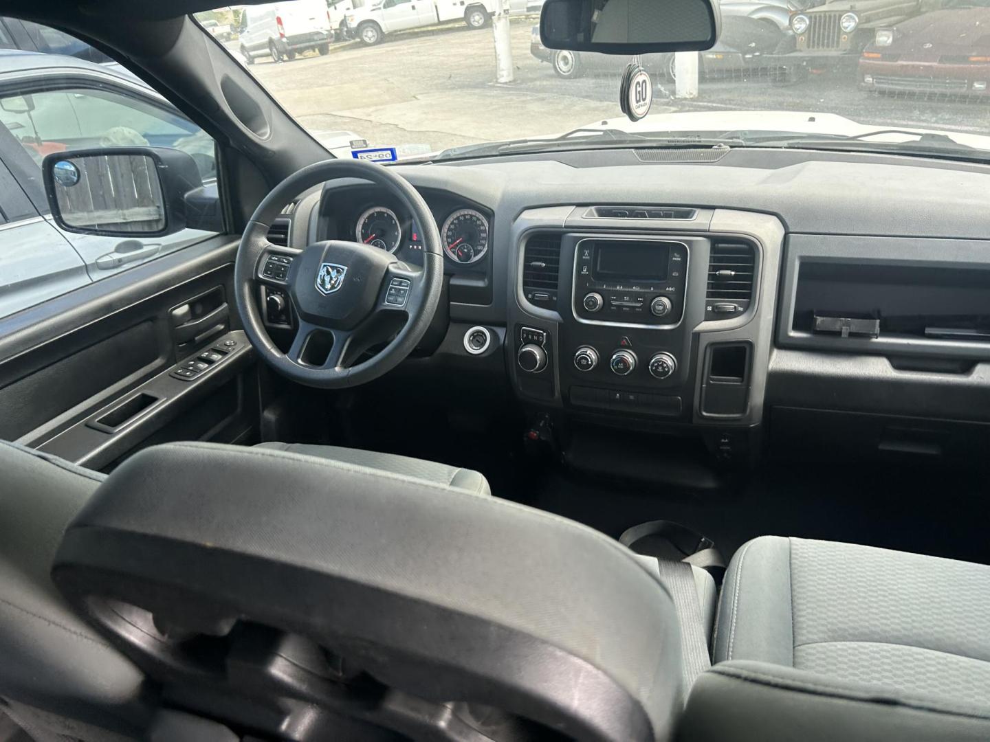 2020 White RAM 1500 Classic Tradesman Quad Cab 2WD (1C6RR6FG6LS) with an 3.6L V6 DOHC 24V FFV engine, 8A transmission, located at 1687 Business 35 S, New Braunfels, TX, 78130, (830) 625-7159, 29.655487, -98.051491 - Photo#8
