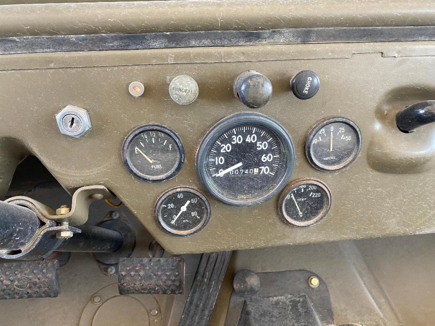1950 Tan Jeep Willys (3J37616) , located at 1687 Business 35 S, New Braunfels, TX, 78130, (830) 625-7159, 29.655487, -98.051491 - Photo#5