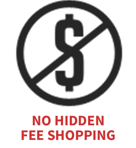 No hidden fees